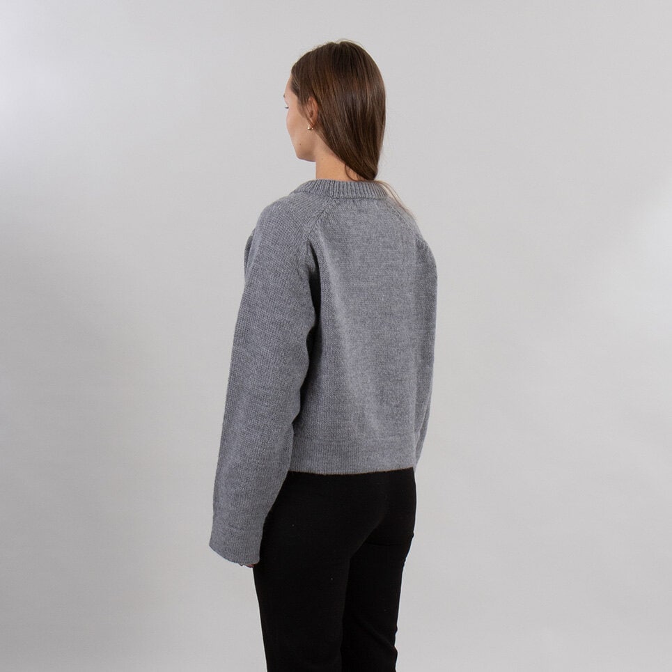 Tone boxy sweater
